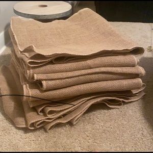 5 Burlap Table Runners 106” Long - Brand New Never Used